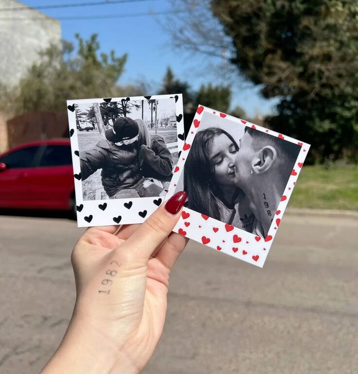 Kalp Çerçeveli Sevgili Magnet 10 Adet